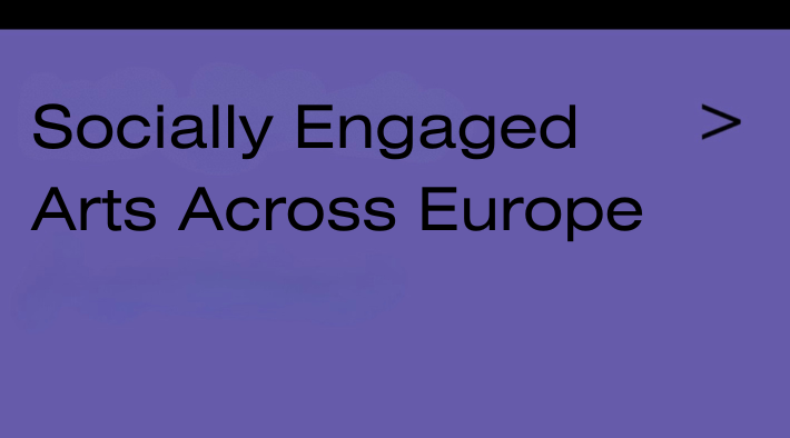 Text Socially Engaged Arts Across Europe